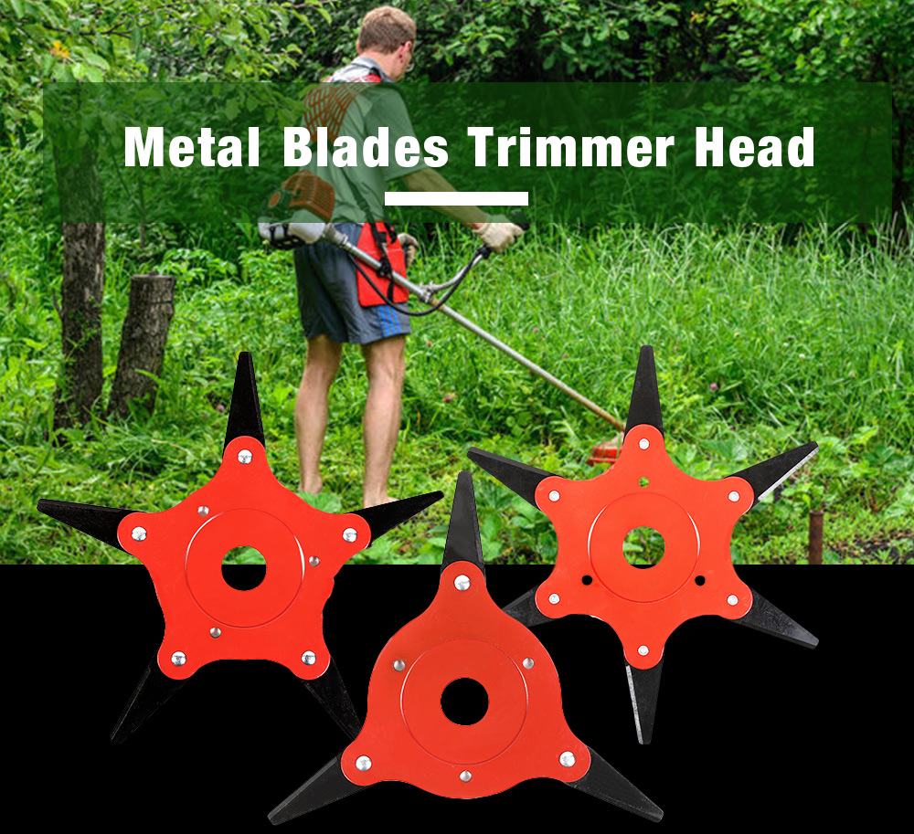 Metal Blades Trimmer Head for Lawn Mower